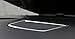 For BMW X5 E70 Interior Dashboard Middle Console Speaker Trim Steel 2008-2013