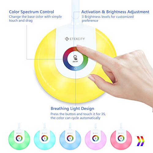 1 Etekcity+Adjustable+Rechargeable+Eye+caring+Brightness