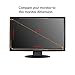 Privacy Screen Filter for 22 Inches Desktop Computer Widescreen Monitor
