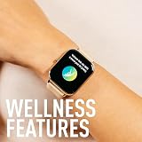 Reflex Active Series 23 Smart Calling Watch Cream Strap Pale Gold Alloy view 3