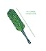 Pomatree Microfiber Duster for Cleaning and Dusting Ceiling Fans, Cobwebs, Chandeliers and Light Fixtures | Threaded Brush Tool Attachment for Extension Pole to Reach Tall Walls, Vaulted Ceilings