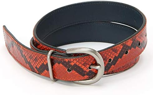 Amazon Co Jp Hender Scheme エンダースキーマ パイソンタンニングベルト Python Tanning Belt Di Rc Tnb オレンジパイソン Org 服 ファッション小物