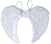 Sunboom White Angel Wings Costume for Adult, Feather Angel Wings, White Extra Large, 30