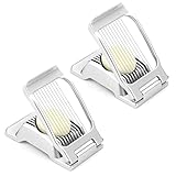 2 Packs Egg Slicer, Stainless Steel Wire Egg Slicer