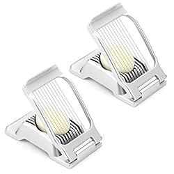 2 Packs Egg Slicer, Stainless Steel Wire Egg Slicer