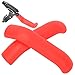 Alomejor Bike Brake Lever Covers 5 Pairs Anti-Slip Bike Brake Silicone Sleeves Mountain Road Bike Brake Handle Protector (red)thumb 3