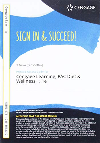 Diet & Wellness Plus, 1 Semester Access