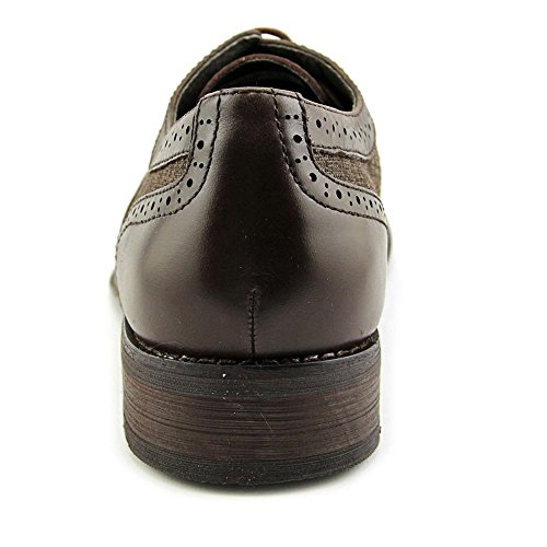 Vionic Roth Mens Lace Up Dress Orthotic Shoe Chestnut 10 