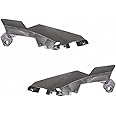 For Infiniti G37 2008 09 10 11 12 2013 Bumper Cover Bracket Driver and Passenger Side | Pair | Front | Replacement For IN1066106, IN1067106 | 615343372389, 615343372402
