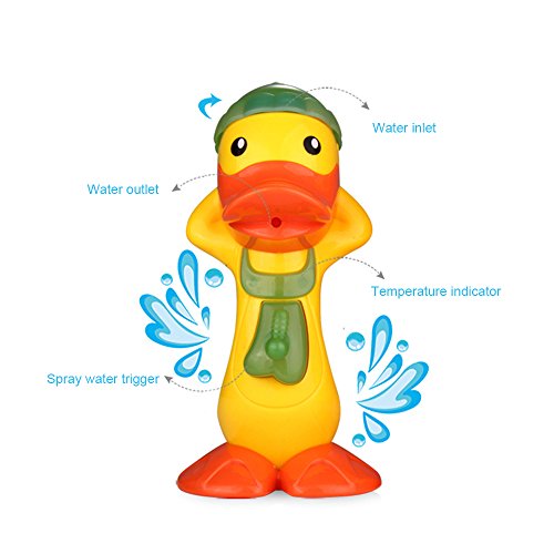 Funny Water Gun Duck, Toddlers Kids Water Pistol Spray Pump Toy