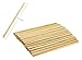Mini Skater 5.4 Inch Bamboo Coffee Stirrers Eco Friendly Biodegradable Stir Sticks for Tea Hot Cold Beverages (100)