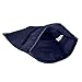 DALIX Sock Pack Drawstring Backpack Bag Sack in Navy Blue