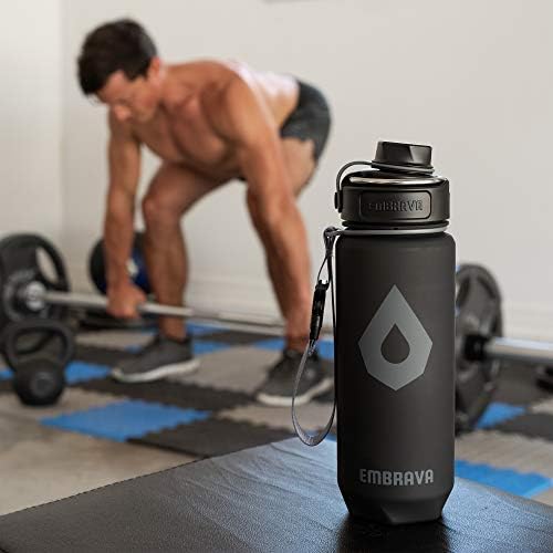 Blue BPA-free water bottle with a price of $20.95 as of August 9, 2023.