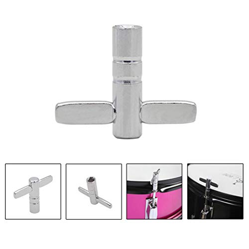 6Pcs Durm Key, Uspacific Zinc Alloy Continuous Motion universal Drum Tuning Key for Adjusting Most Conventional Drum - Thumbnail 3