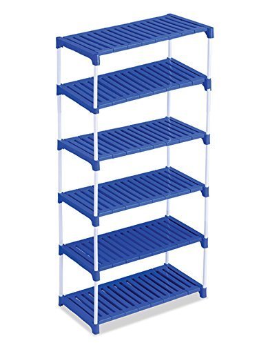 Rinnovare 6 Steps Multipurpose Rack (Blue)