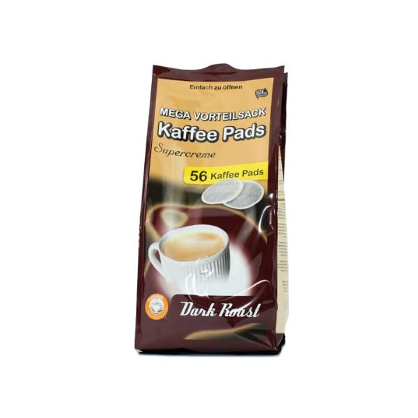 Cafeclub Supercreme VorteilPads Dark KaffeePads 10x56 Stuck