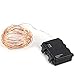 Kohree 60 Micro LEDs Chtistmas String Light AA Battery Powered on 10ft Long Ultra Thin String Copper Wire, Decor Rope Light with Timer and Battery Box for Weddings, Garden, Patio, Tree, Party, Xmas