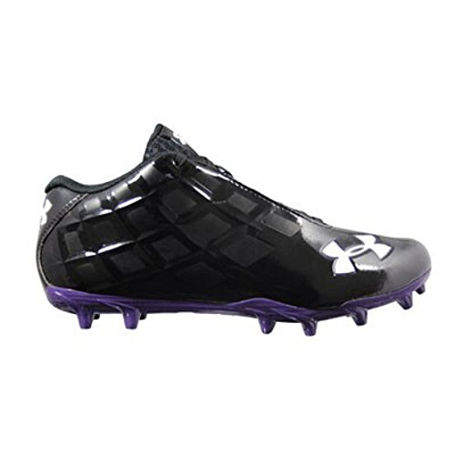 Under Armour Team Mercenary 5/8 MC Men's Molded Football Cleats (13, Black/Pu...