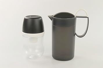 TUPPERWARE Exclusiv Crema Momenti 500 ml Milchschäumer + Zuckerstreuer 300 ml