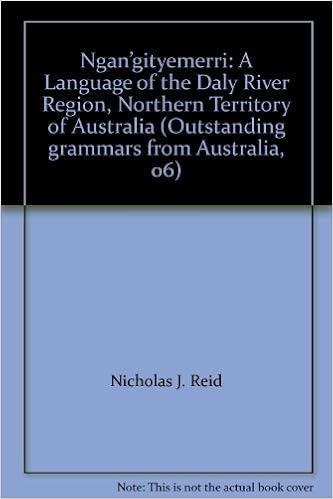 Ngan Gityemerri A Language Of The Daly River Region Northern Territory Of Australia Reid Nicholas J 9783862881000 Amazon Com Books