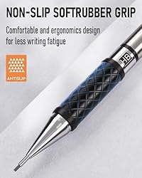 Nicpro 0.9 mm Mechanical Pencil Set with Case, 3PCS