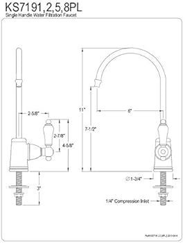 Tools Home Improvement Faucet Parts Kingston Brass Gourmetier