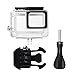 Kupton Waterproof Case for GoPro Hero 7 Silver/White Housing Case Accessaries Diving Protective Housing Shell 45 Meter for Go Pro Hero7 Silver White Action Camera with Bracket Accessories