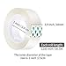 favide 16 Pack Transparent Tape Clear Tape, Each Roll 3/4 x 1200 Inches