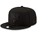 Chicago Bears Hat NFL New Era Black on Black Alternate Logo 9FIFTY Snapback Adjustable Cap Adult One Size