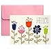 Hallmark Blank Cards (Stripes, Dots, Flowers, 40 Cards with Envelopes), Model Number: 5WDN2067