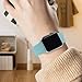 YC YANCH Compatible with for Apple Watch Band 38mm 40mm, Soft Silicone Sport Band Replacement Wrist Strap Compatible with for iWatch Series 5/4/3/2/1, Nike+, Sport, Edition, M/L, Size, Mint Green
