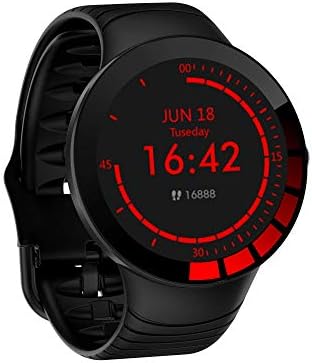 【2020 ファッション版】スマートウォッチ スマートブレスレット 歩数計 活動量計 Bluetooth5.0 多運動モード IP67完全防水 着信通知 GPS運動記録 iPhone/Android対応 消費カロリー 睡眠検測 カラースクリーン 30日長い待機時間 Line/着信電話通知/SMS通知 長座注意 TELEC認証済 日本語対応 メンズ レディース (黑)