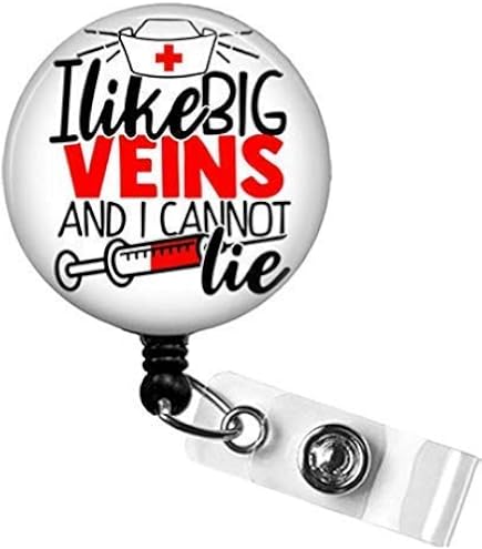 thumbnail image 2 of Needle Container Badge Reel,Phlebotomist Badge Reel,Phlebotomy Student 2 of 12