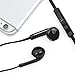 Earbuds, USTEK Headphones with Mic Stereo Earphones for iOS Android Windows System Black