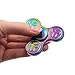 Cppslee Hands Fidget Spinner Toy Stress Reducer- Perfect For ADD, ADHD, Anxiety, and Autism Adult Children (#1rainbow)