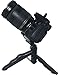 Mini Tripod Table Stand with Pads and Soft Pistol Grip for DSLR 1/4