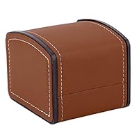 Unitedheart PU Leather Watch Box Display Case Gift Box for Watch Jewelry Storage Holder Organizer Case for Displaying Your Watches