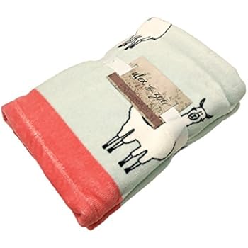 Alex & Zoe Whimsical Llama Themed Novelty Bath Towels (Hand Towel)