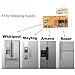4389102 Refrigerator Ice Maker Sensor Control Board Kit by Wadoy Replacement for W10757851 2198586 W10193840 W10290817 W10193666 ADC9102 AP5956767