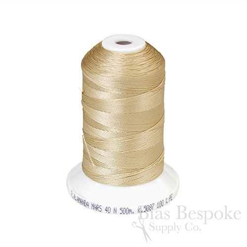 MARS 40 Luminous and Strong All-Purpose Thread, Blonde, 546 Yard Spool