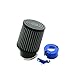XLYZE Air Filter & Adapter Kit For Predator 301cc 420cc GX340 GX390 Golf Cart Mud Boats Racing Lawnmower Minibike (Blue)