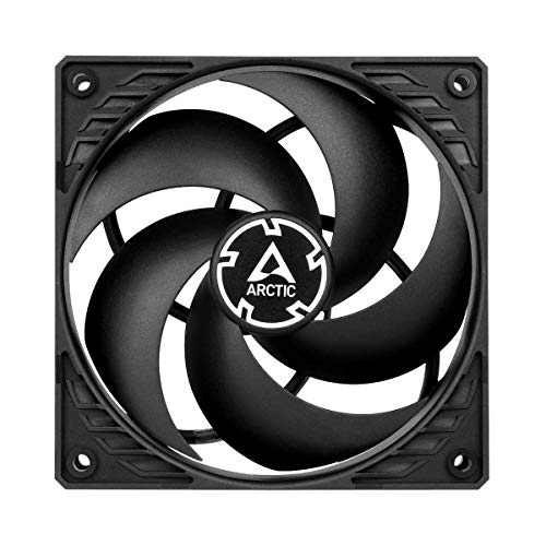 ARCTIC-P12-PWM-120-mm-Ventilador-de-Caja-para-CPU-con-PWM-Motor-Muy-Silencioso-Computadora-200-1800-RPM-NegroNegro