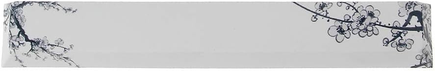 PBT SpaceBar Keycap Replacements Five Sides Dye-Subbed Spacebar 6.25U Cherry Profile Space Bar Keycaps for Mechanical Gaming Keyboard (plum blossom)