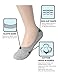 OSABASA Womens 3 Pair Casual No-Show Socks of Hidden Flat Boat Line GRAY US 5-8/Asia S (SETKWMS09)