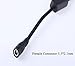 JC DC Power Supply Splitter Cable 1 Female to 8 Male 5.5mm X 2.1mm 1.3FT
