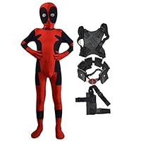 Danlier Kids Cosplay Halloween Costume Spandex Zentai Party Full Bodysuits,L