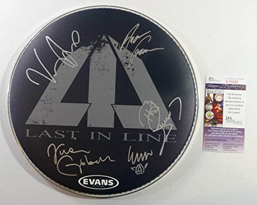 0 Signed+Autographed+Drumhead+Certified+V70282