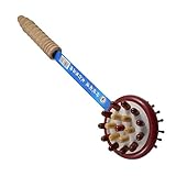 Wooden Handle Comb Needle Dual Sides Head Neck Massage Fitness Hammer