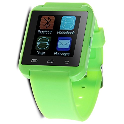 Eachbid Perfect Design To Wear Bluetooth Smart Wrist Watch For Smart Phone (Green)