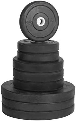 GARIHS Fitness Gym Rubber Spare Weight Plates (16Kg Set) 4X3Kg , 4X1Kg